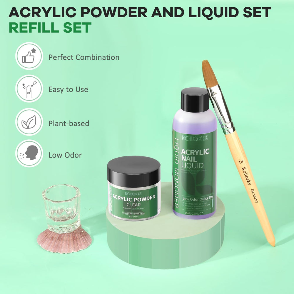 Kolqkee ultra-fine powder close-up highlights strong, lasting results.
