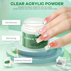 Kolqkee kolinsky nail brush for precise acrylic application.
