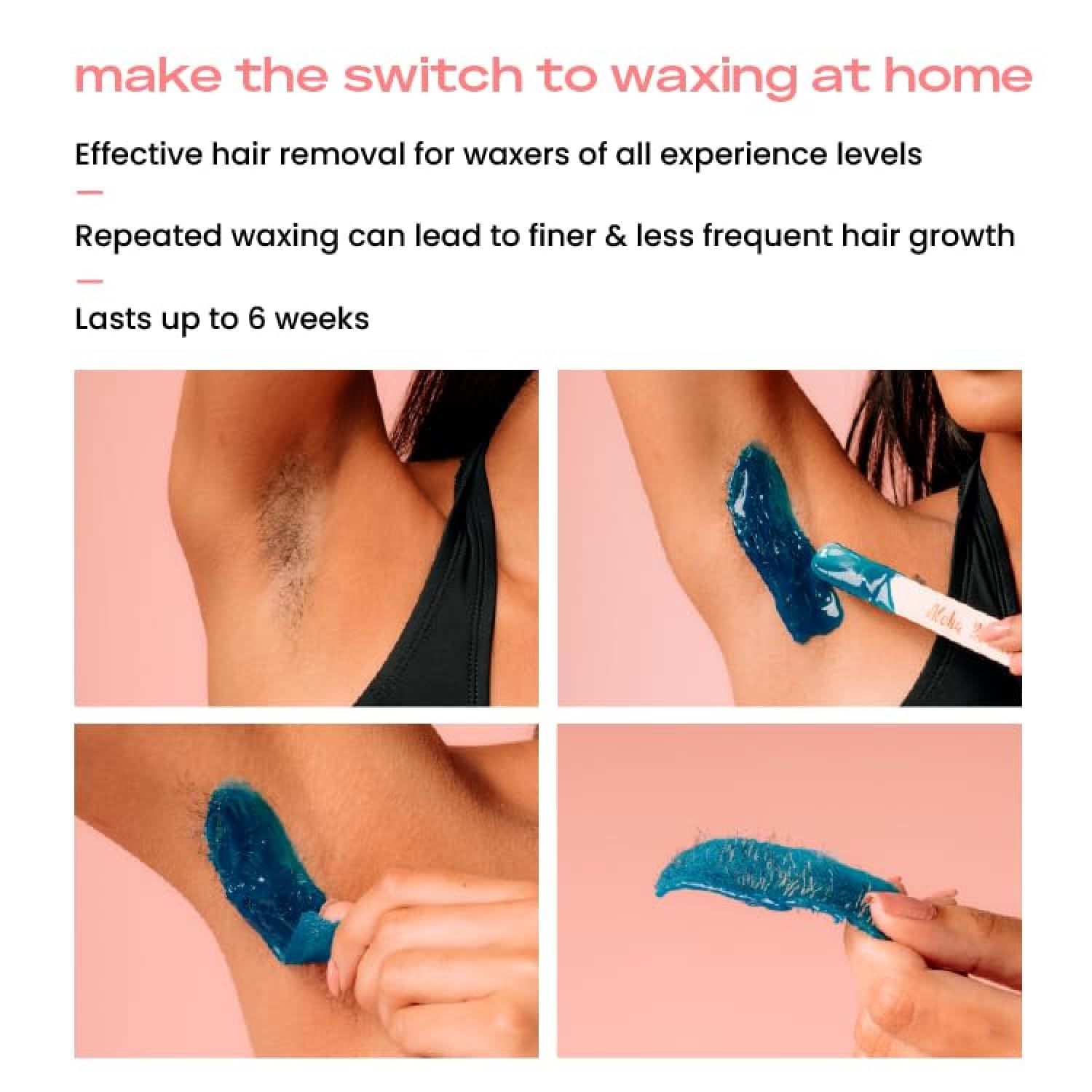 KoluaWax applicator sticks for precise, hygienic waxing.