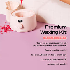 KoluaWax Digital Wax Warmer with precise temperature control for safe, burn-free sessions
