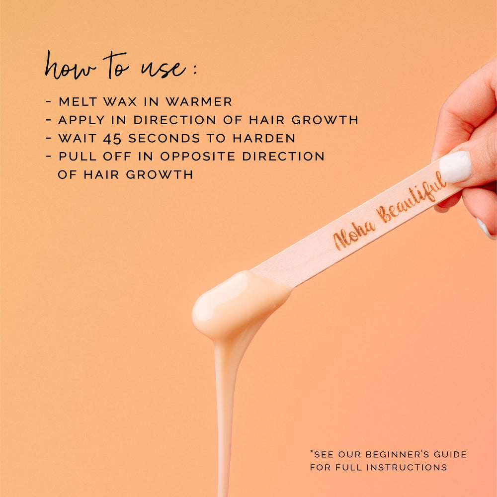 KoluaWax beads for back and chest remove coarse hair with lasting smoothness