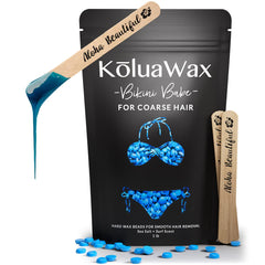 KoluaWax hard wax beads sea salt and surf pack for at-home hair removal