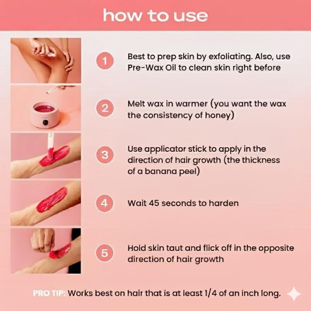 KoluaWax How-To Guide provides step-by-step waxing instructions for beginners