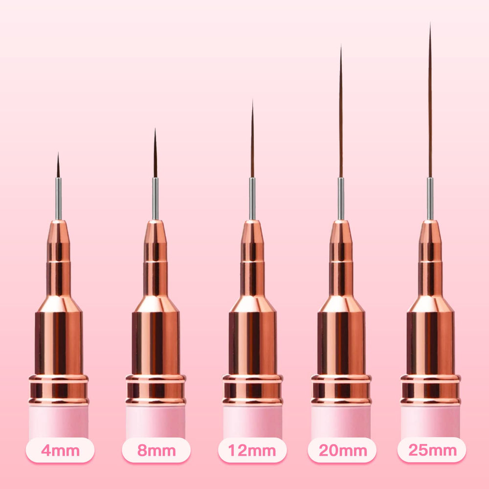Komall 12mm liner brush for medium-width strokes and smooth curves