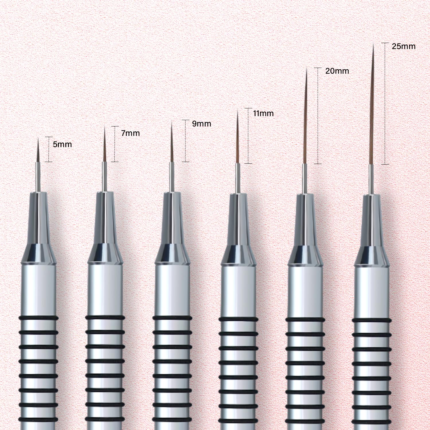 Komall 25mm brush for bold accents and coverage