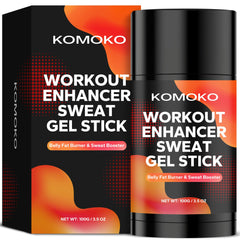 Komoko en barra sudor: aplicación para activar sudor en zonas objetivo durante el entrenamiento.