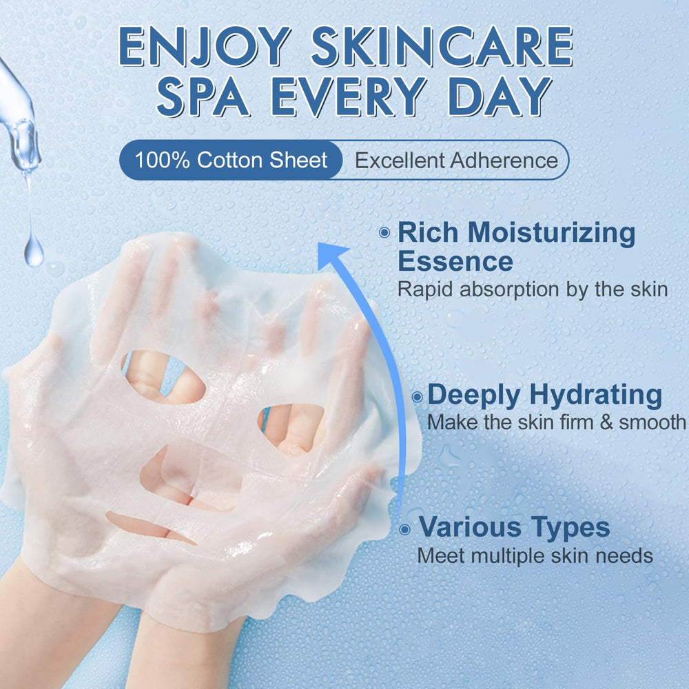 KONEUK aloe face mask providing soothing hydration
