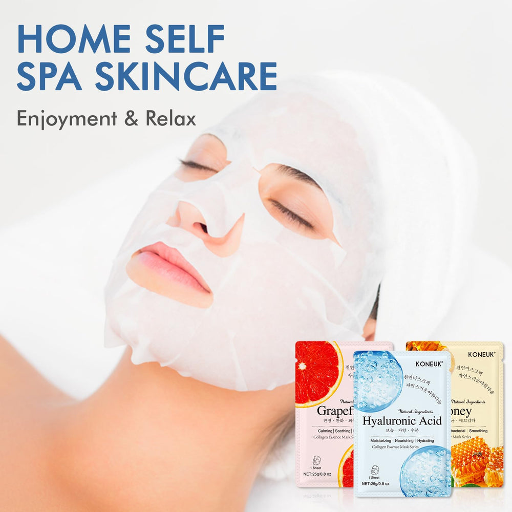 KONEUK chamomile face mask offering calming hydration
