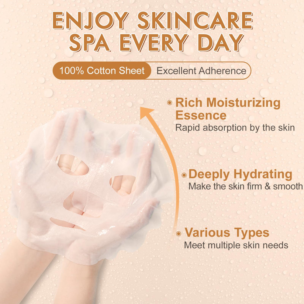 KONEUK aloe face mask sheet provides soothing hydration for sensitive or dry skin