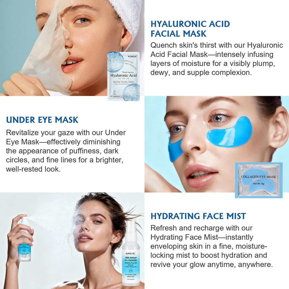 KONEUK bruma facial: bruma refrescante para hidratar durante el día