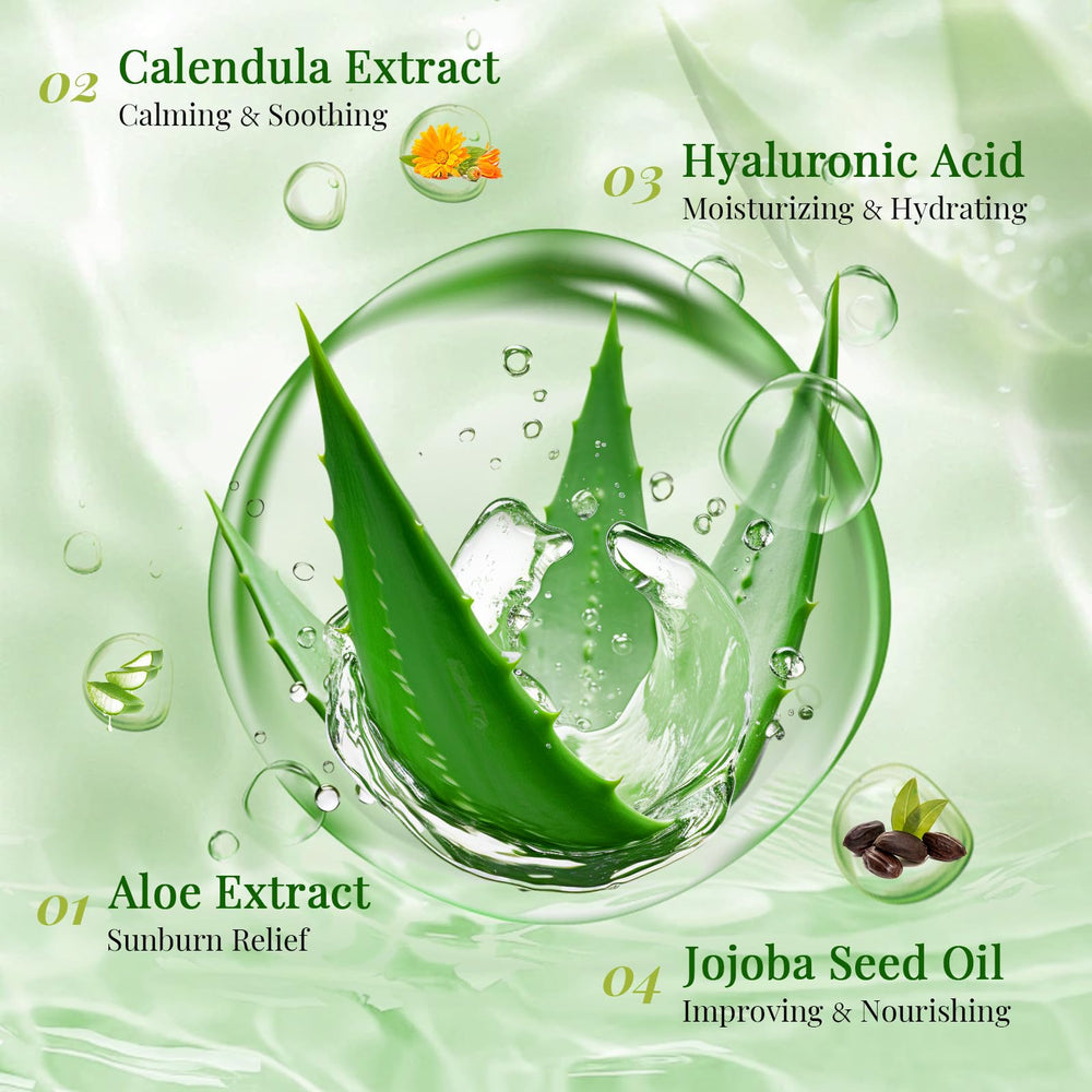 KONEUK regalo bulk de mascarillas Aloe, ideal para amigas.