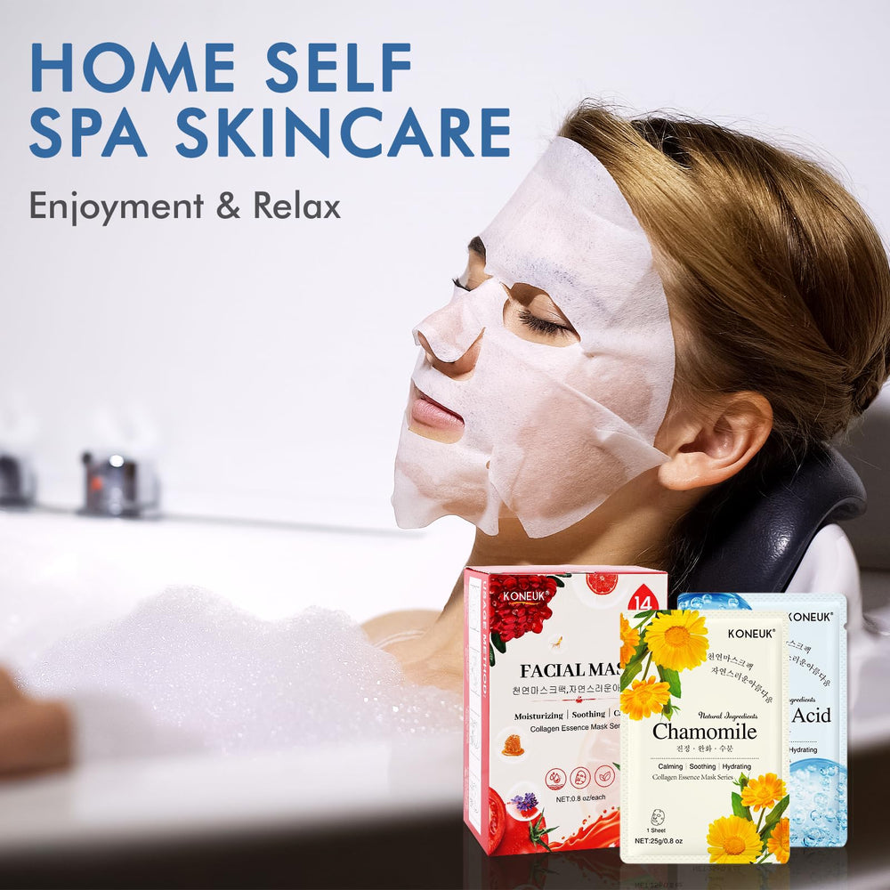 Experiencia de relajación y aroma suave con mascarilla KONEUK