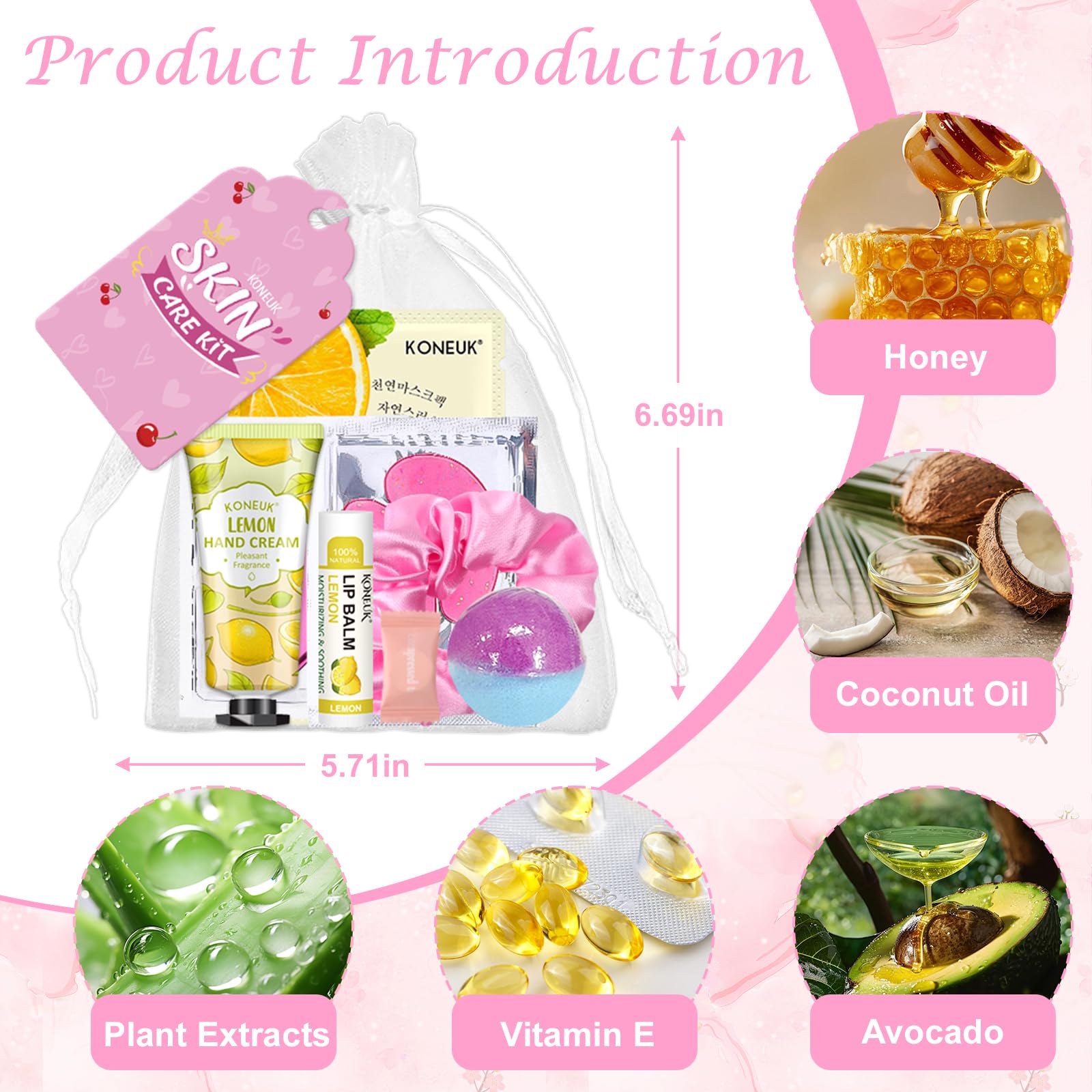 KONEUK lip mask in spa set for smoother lips