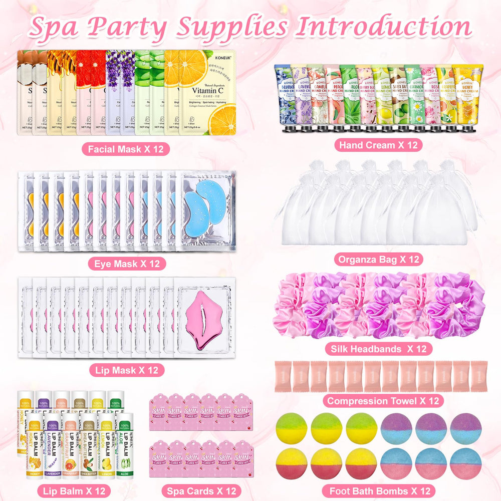 KONEUK spa party kit under-eye patches for refreshed-looking eyes