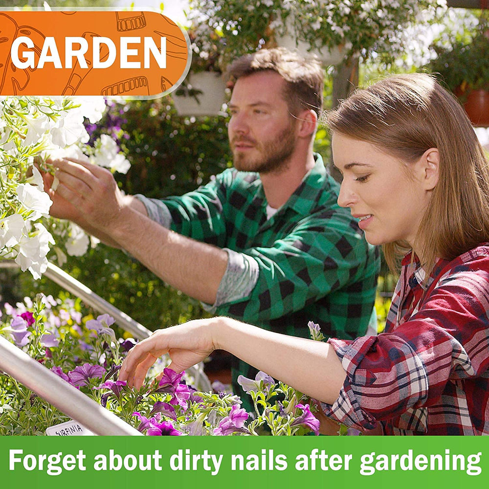 KONEX versatile brush for gardening and automotive cleaning tasks