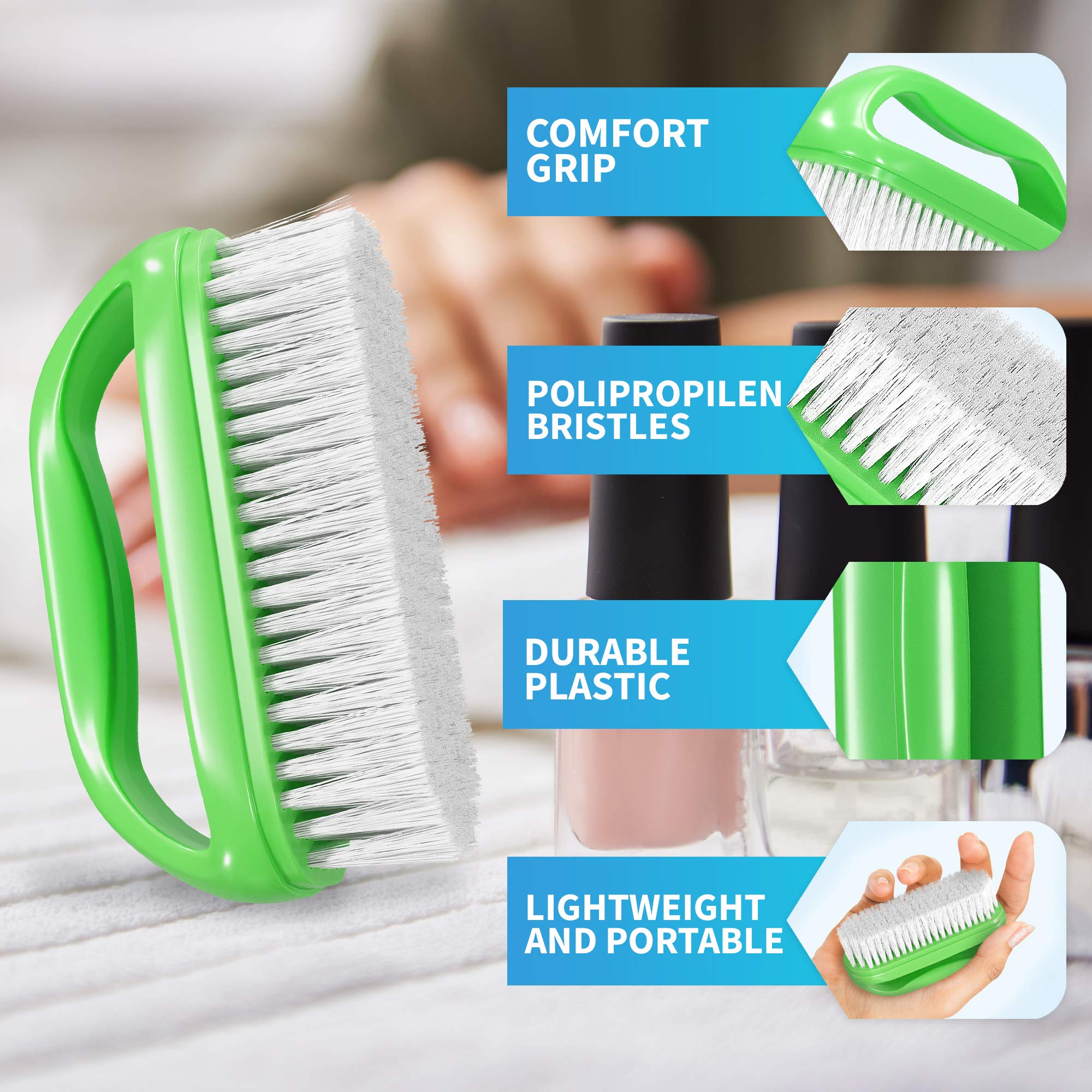 KONEX Perfect-Grip brush close up bristles for tough dirt removal