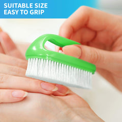 KONEX Perfect-Grip brush used under nails during cleaning
