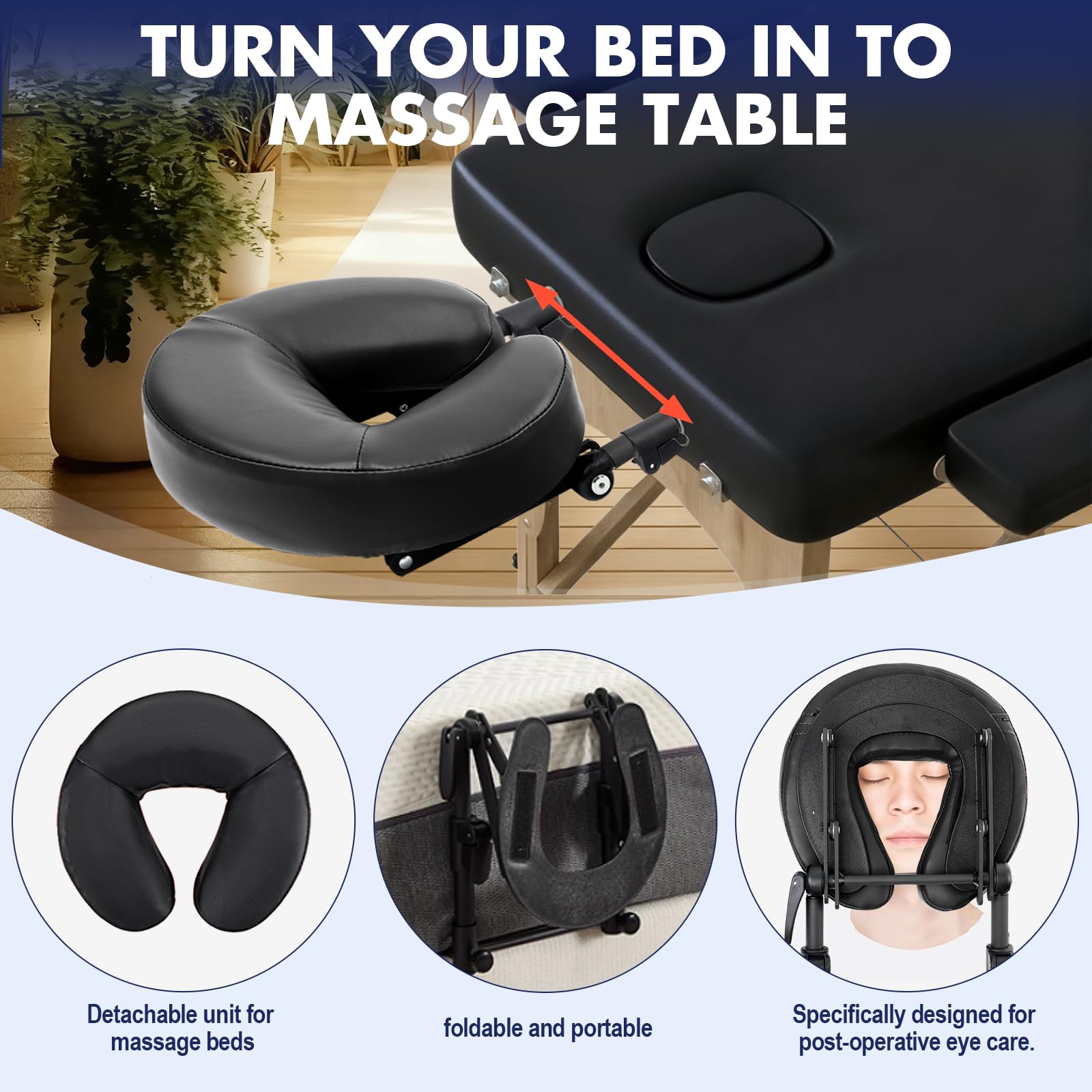 KONOVOLY lightweight alloy frame for easy portability