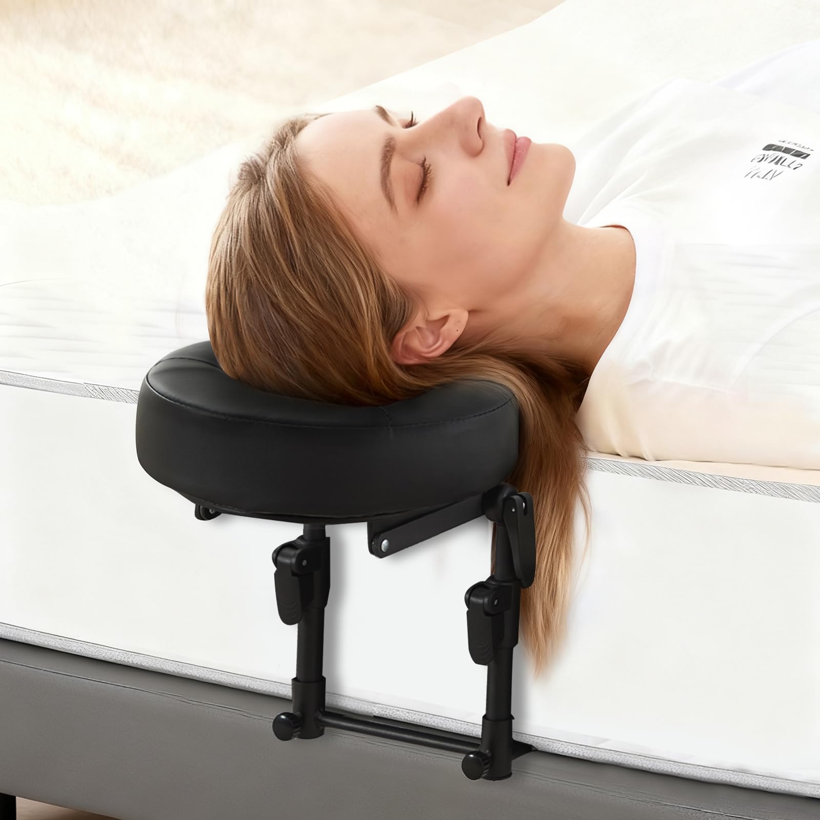 KONOVOLY compact bed system converts any mattress into a massage-ready surface