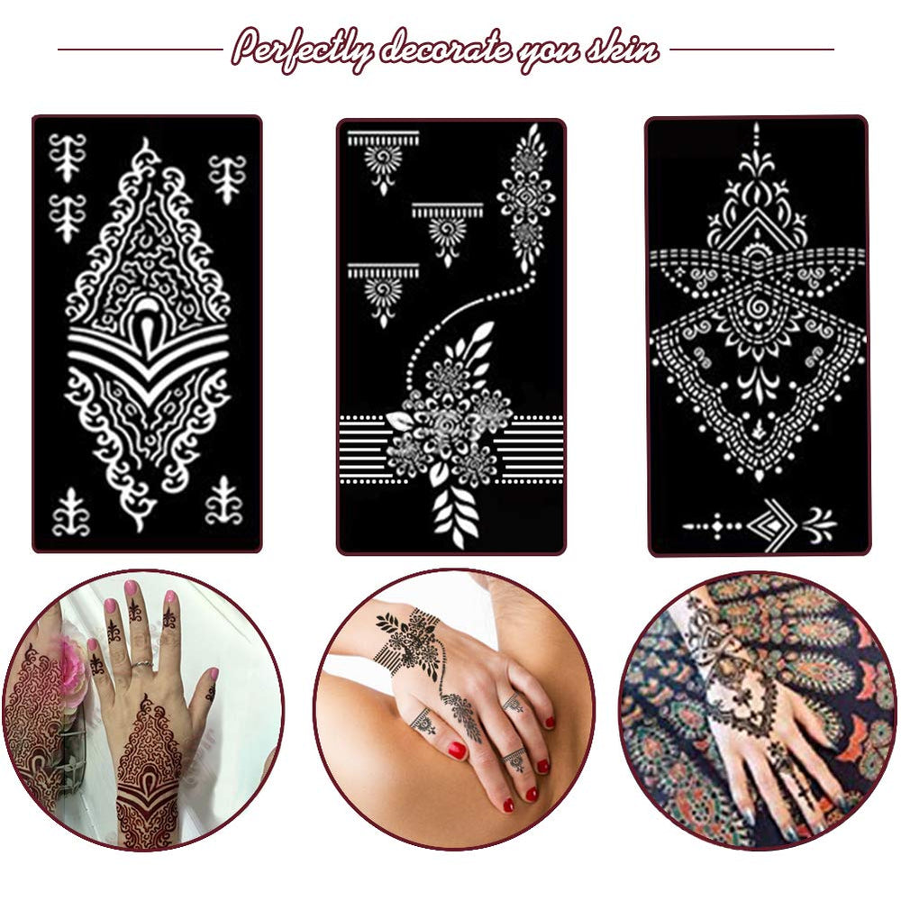 Koogel bridal design stencil pack ideal for weddings and sangeet.