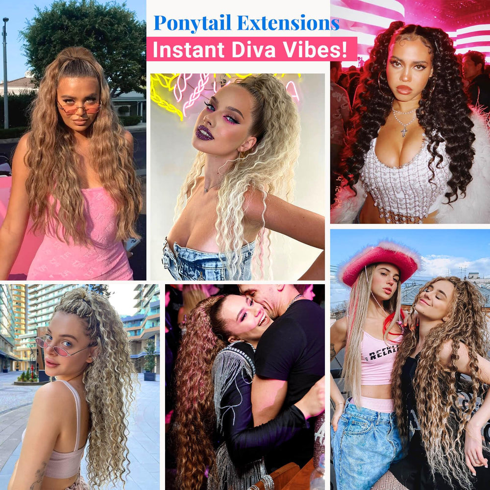 Koookastyle party-ready ponytail for quick glam