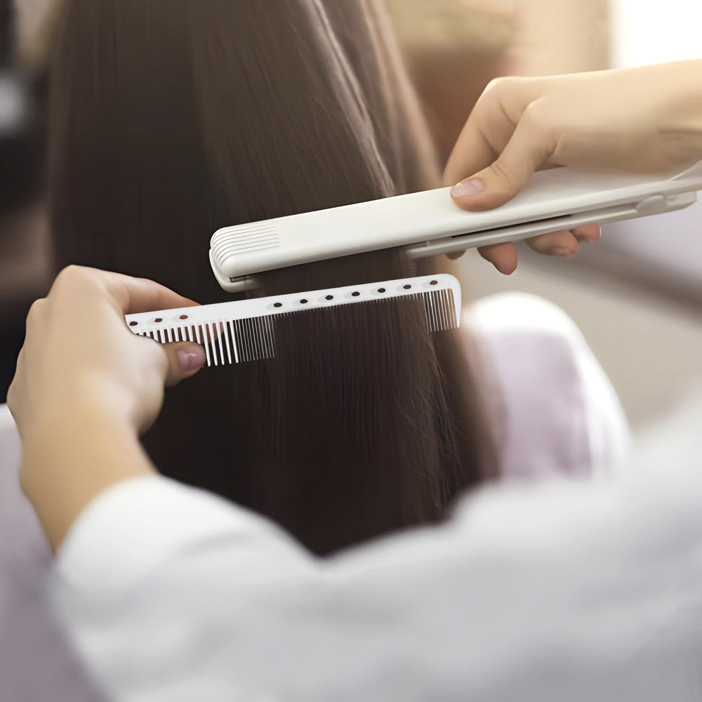 Kootinn carbon fiber comb half-length first tooth design for precise parting