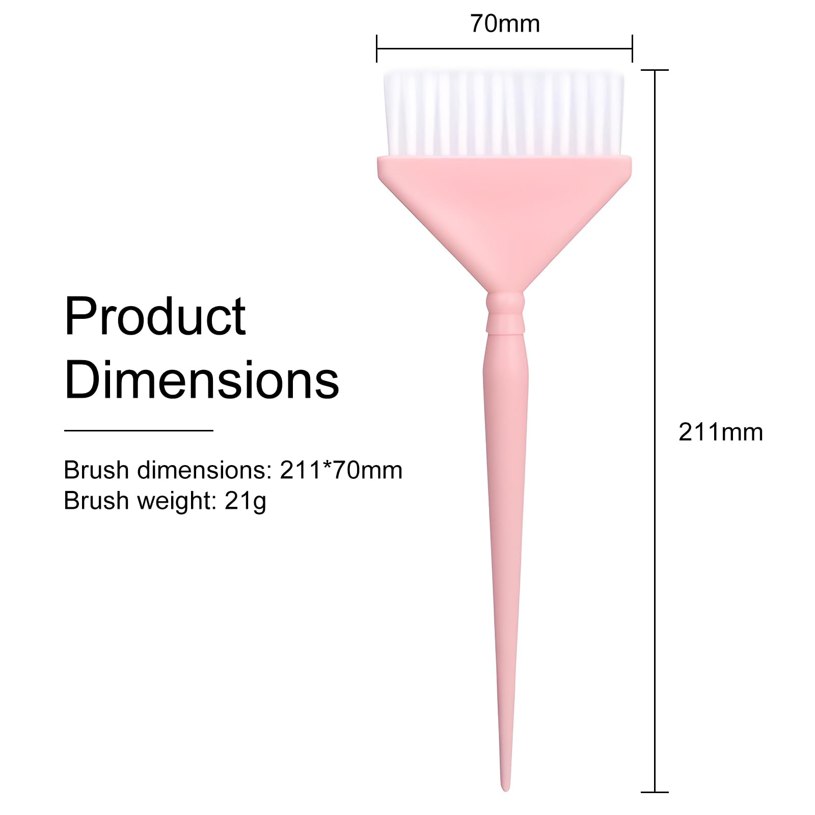 Kootinn Classic Dye Brush Set for keratin treatments with reliable grip.