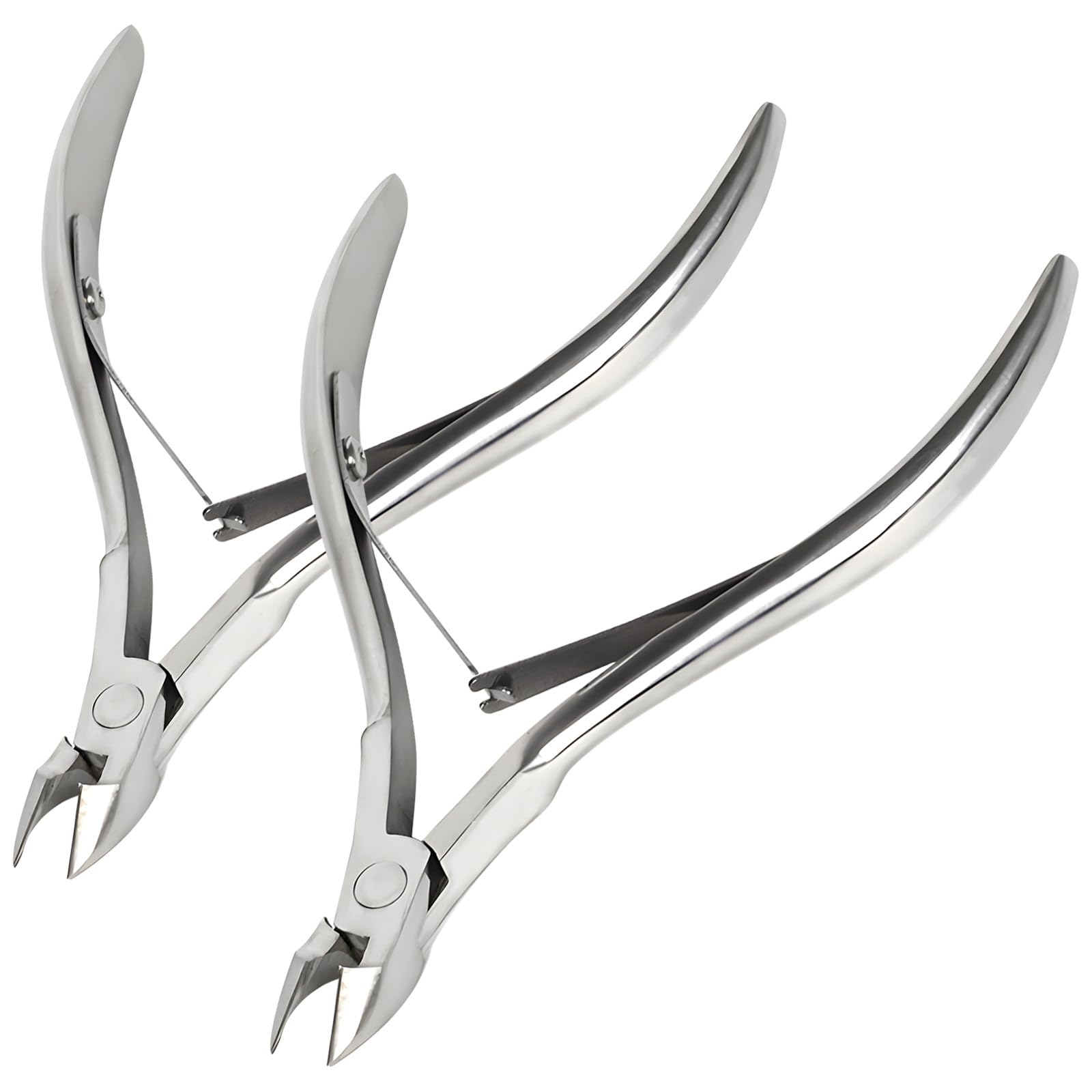Kootinn cuticle trimmer double-spring closeup for precise trimming.