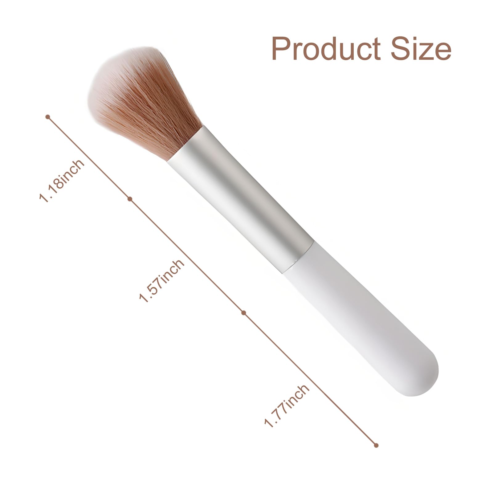 Kootinn durable handle and soft bristles resist bending