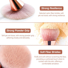 Kootinn multifunctional brush design for versatile makeup use