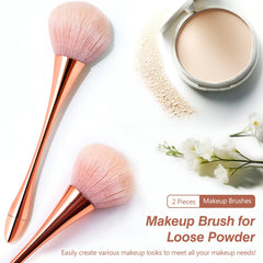 Kootinn soft fluffy foundation brush for precise coverage
