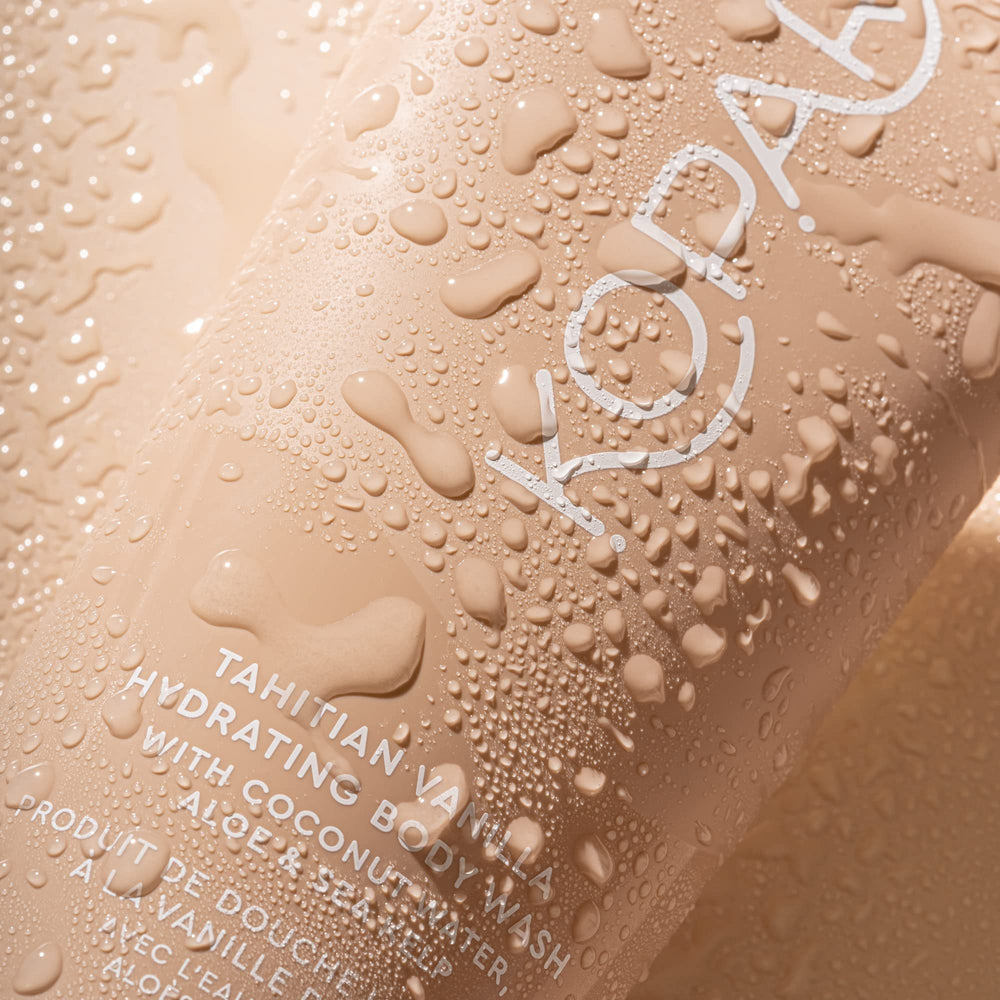 Kopari Tahitian Vanilla: mezcla de aloe y algas para piel calmada tras la ducha