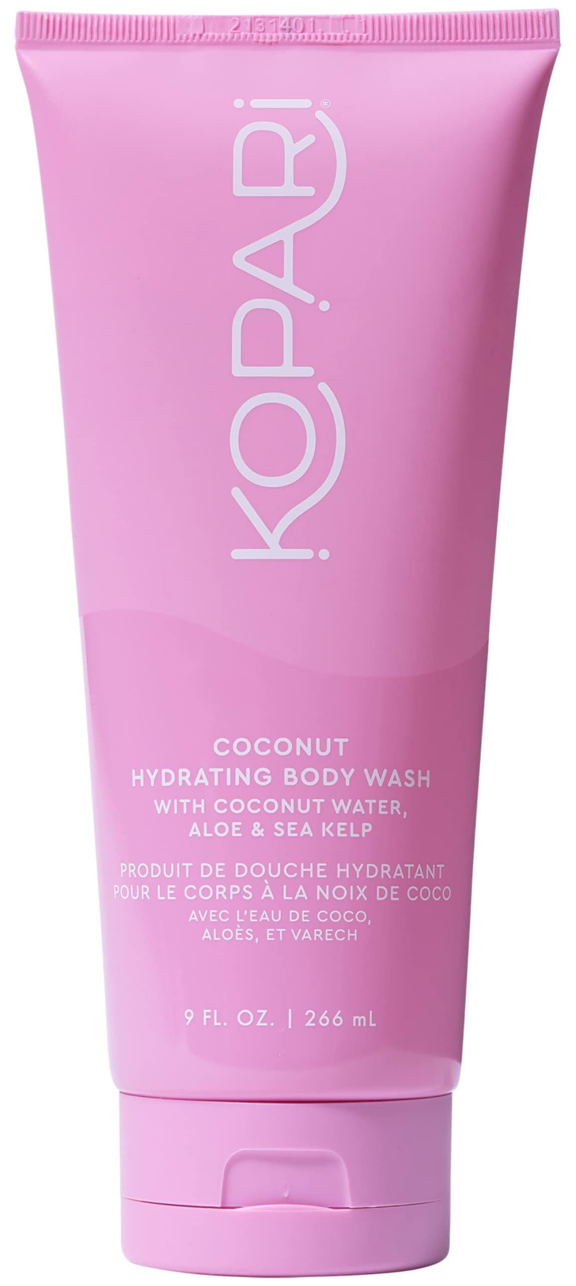 Kopari gel de ducha coco: botella visible y diseño limpio