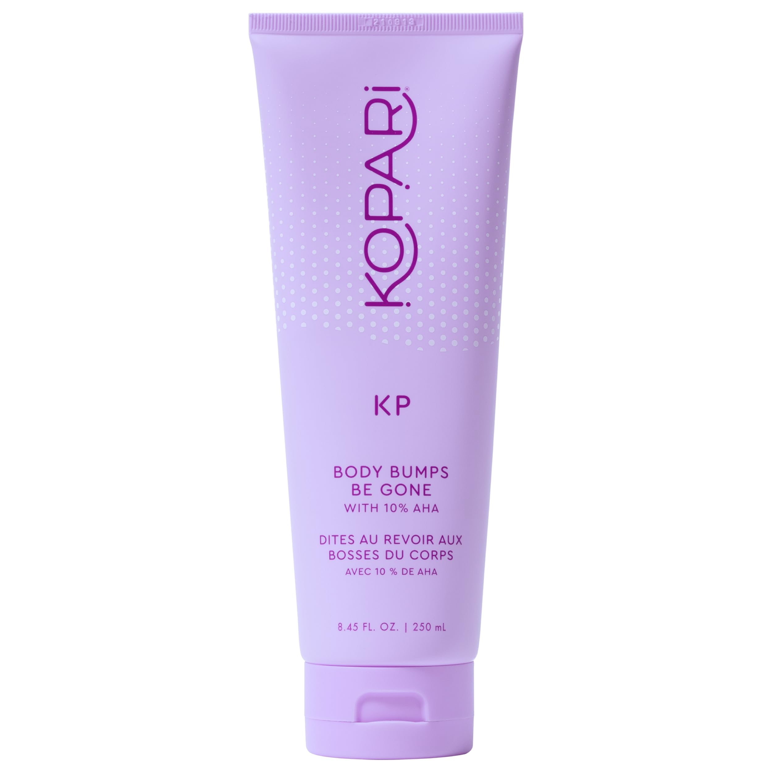 Kopari KP Exfoliante Corporal en tubo con 10% AHA para piel suave.