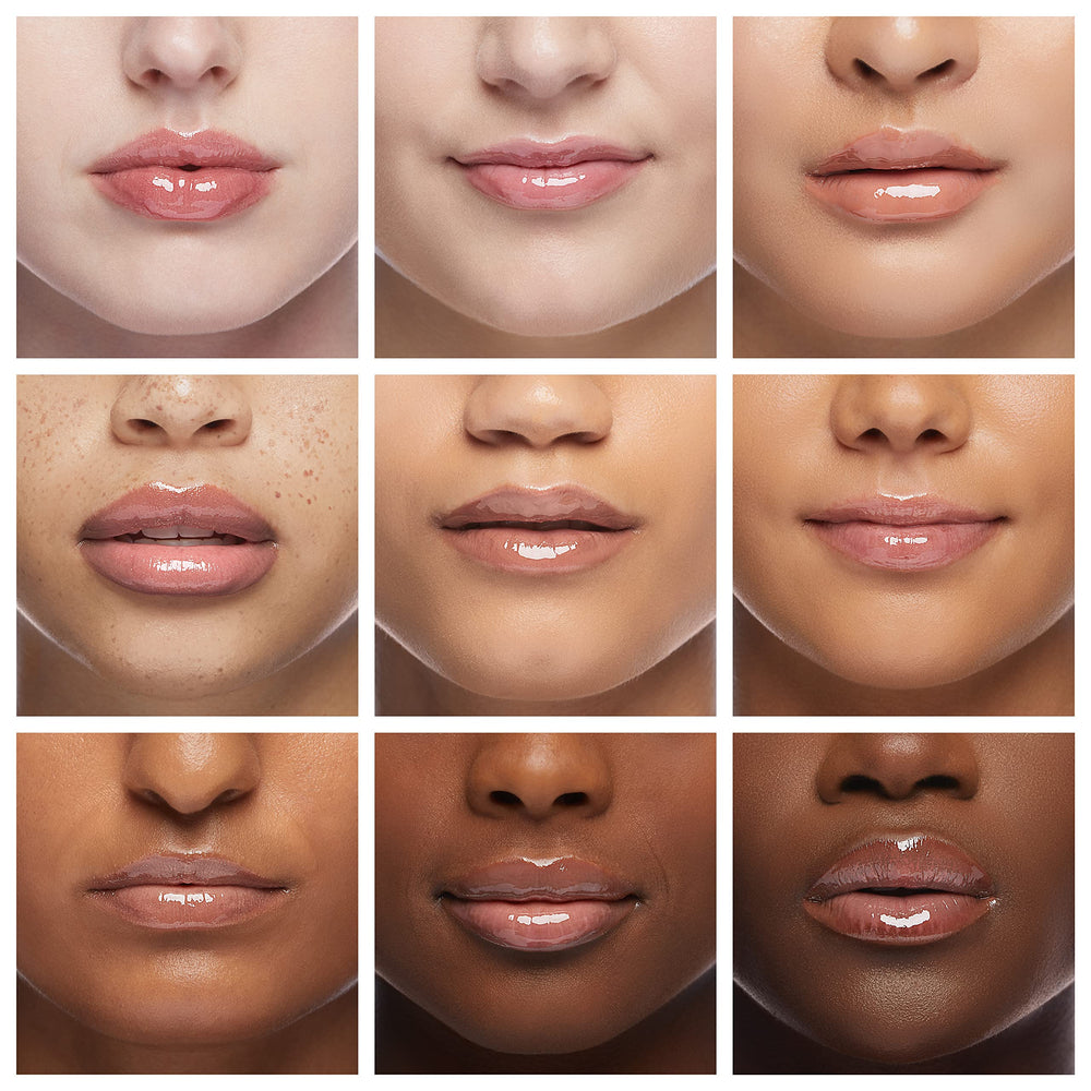 Kopari formula close-up showing light, non-sticky coconut oil gloss.