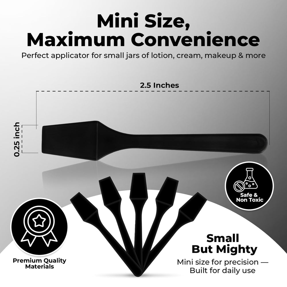 Kopperko mini spatula close-up showing smooth plastic for clean scooping