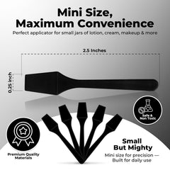 Kopperko mini spatula close-up showing smooth plastic for clean scooping