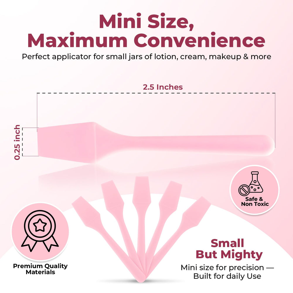 Kopperko disposable makeup spatula for easy DIY skincare mixing.