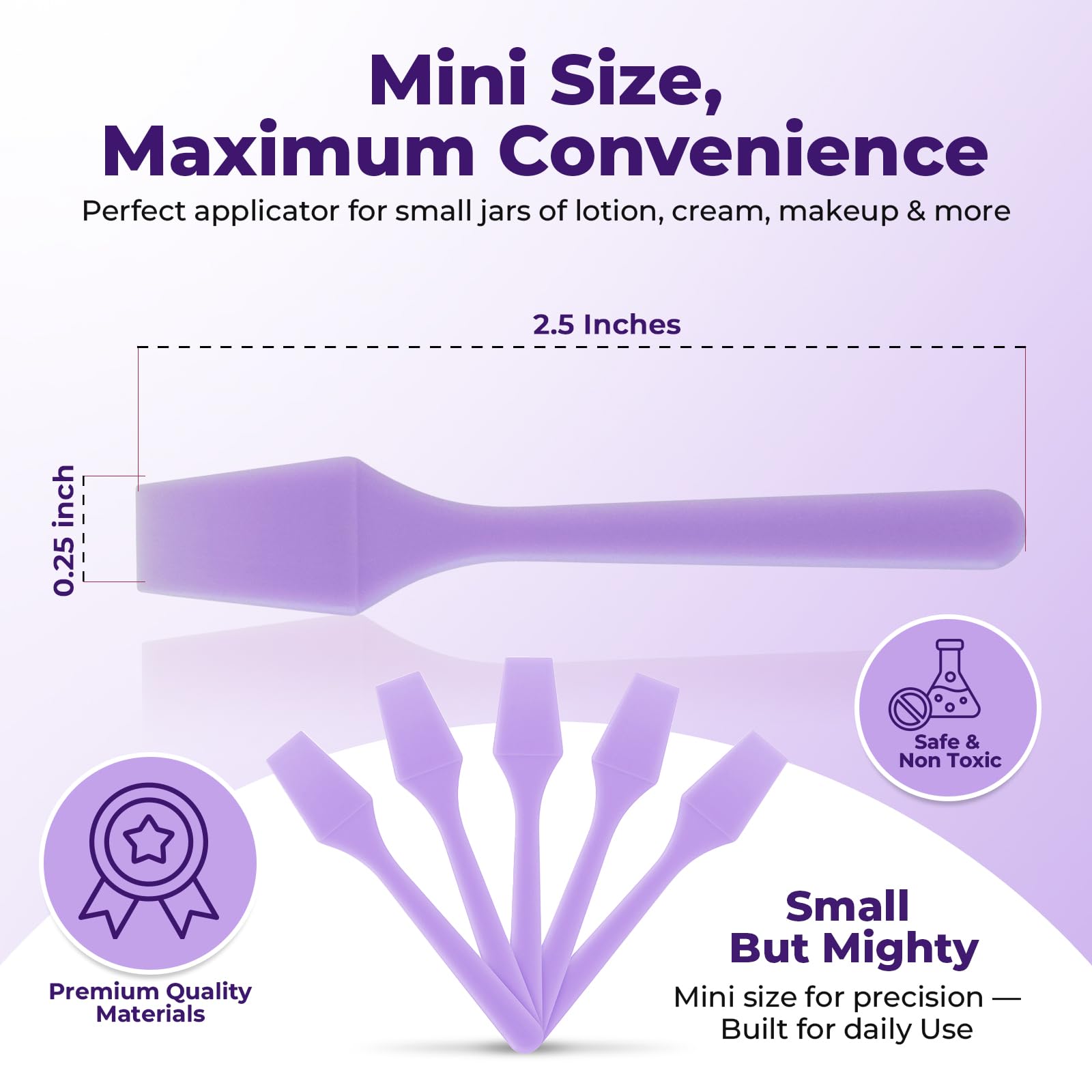 Kopperko spatula for DIY skincare mixing of masks and creams.