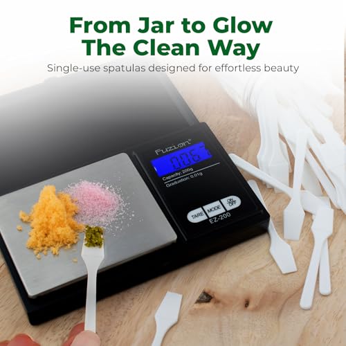 Kopperko disposable spatula pack ensuring professional presentation and sanitation.