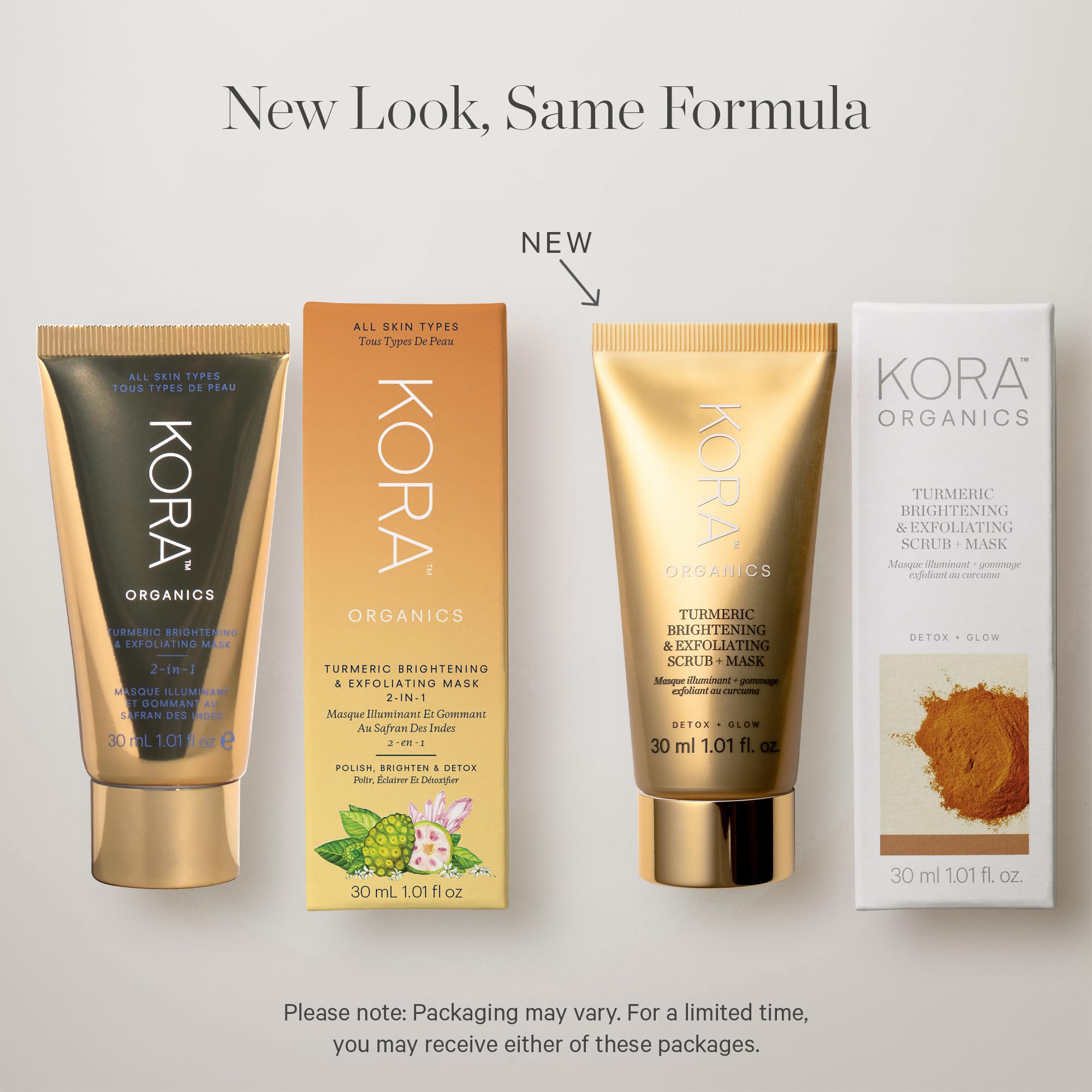 KORA Organics Cruelty-free y vegano sin fragancias artificiales