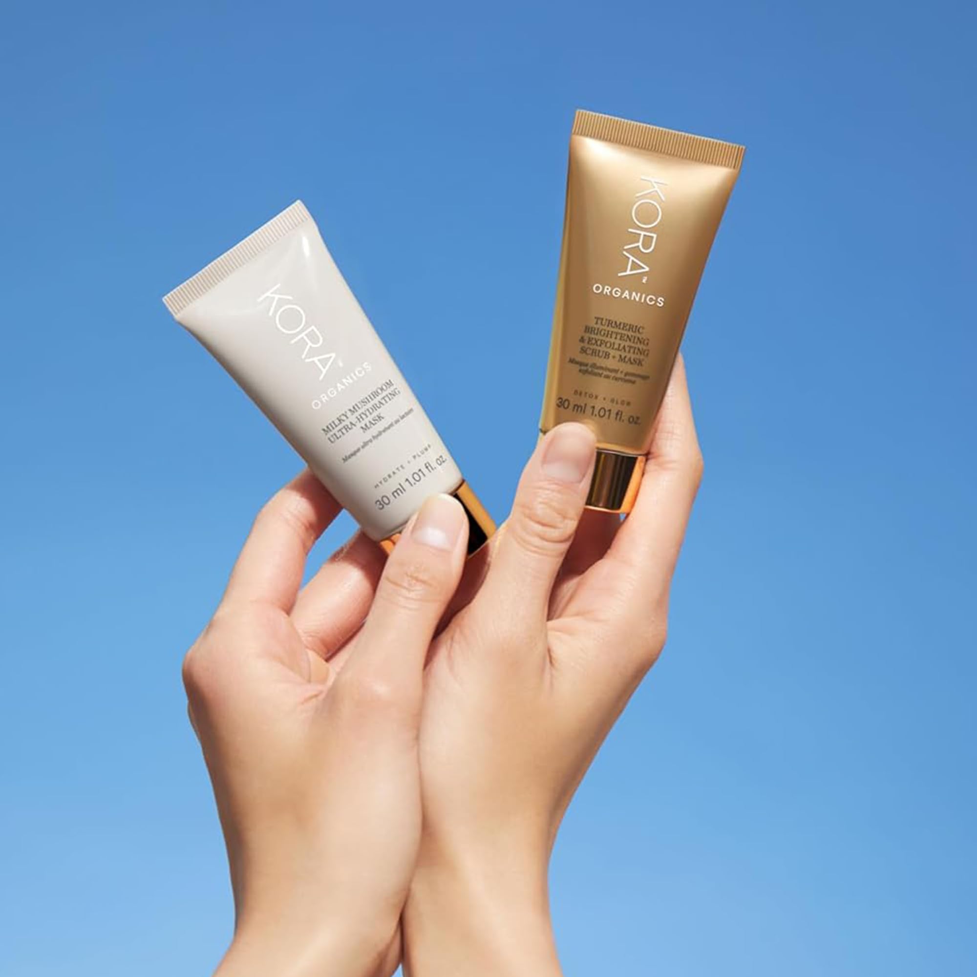 KORA Organics Envase de viaje facilita uso en cualquier lugar