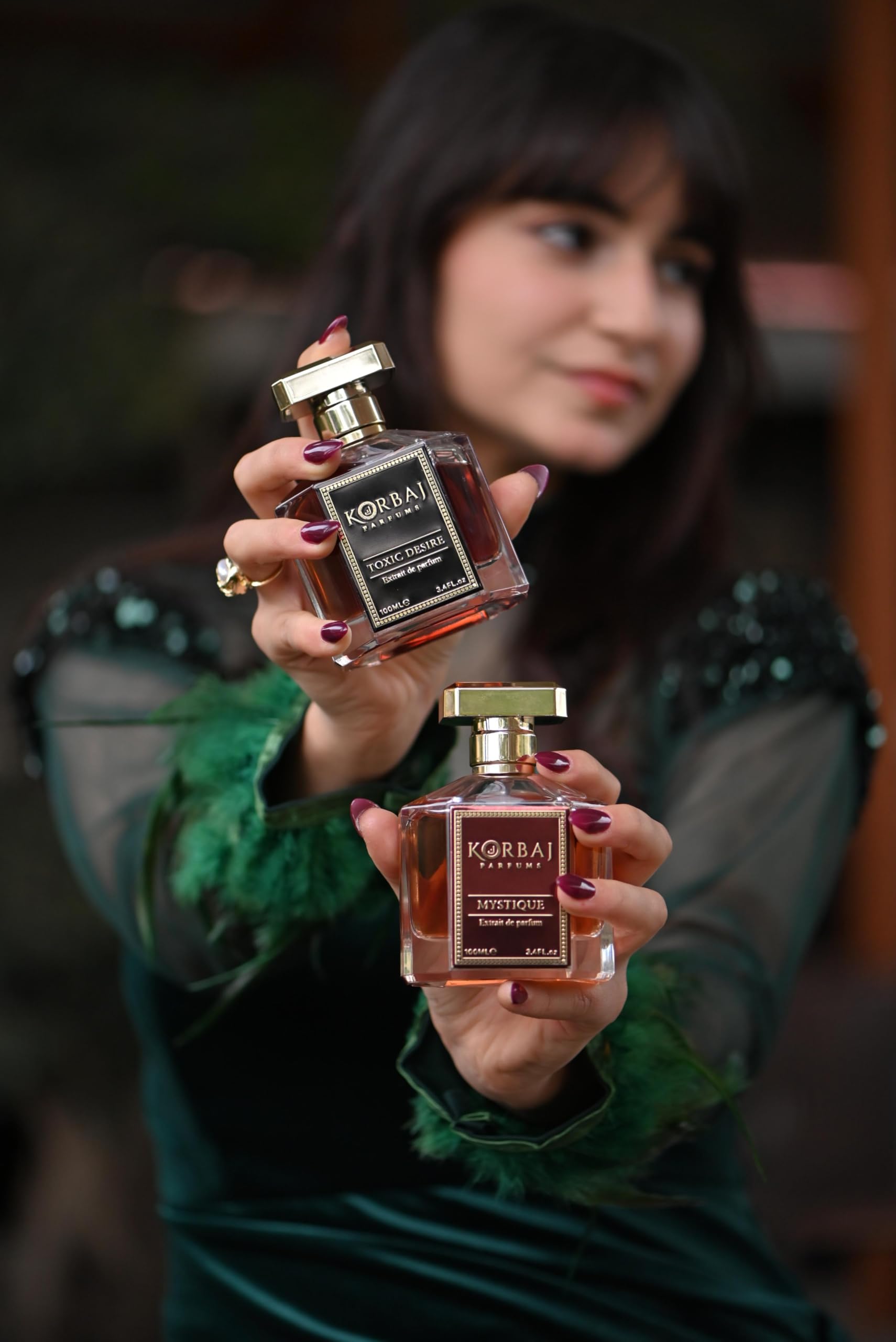 Vanilla and praline base in Toxic Desire create creamy finish