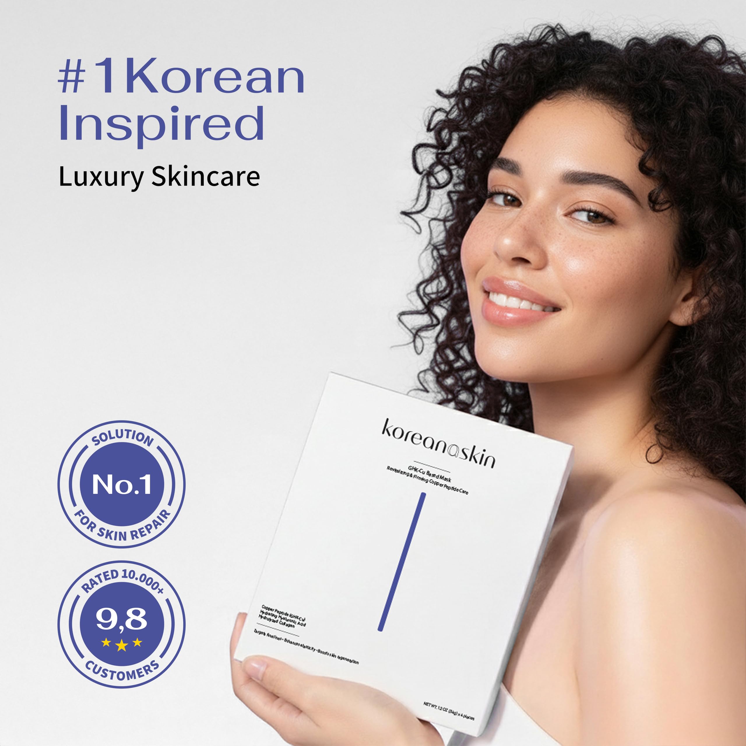 Koreana Skin hydrogel-sheet full-face for deep, lasting hydration.