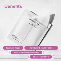 Koreana Skin sheet masks, individually wrapped for clean, easy application.