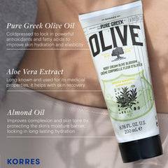 Pure Greek olive oil ingredient from Crete used in KORRES formula
