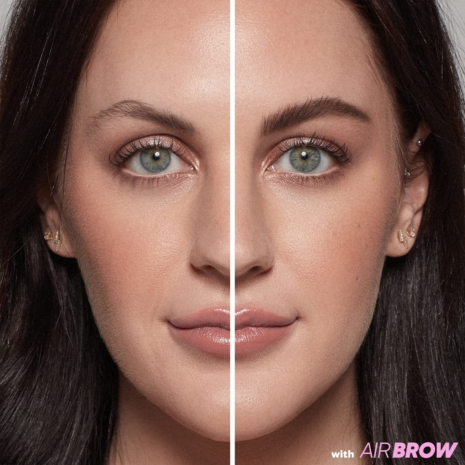 Kosas Air Brow Tinted Gel medium brown swatch displays natural color.