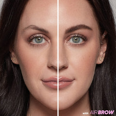 Kosas Air Brow Tinted Gel medium brown swatch displays natural color.