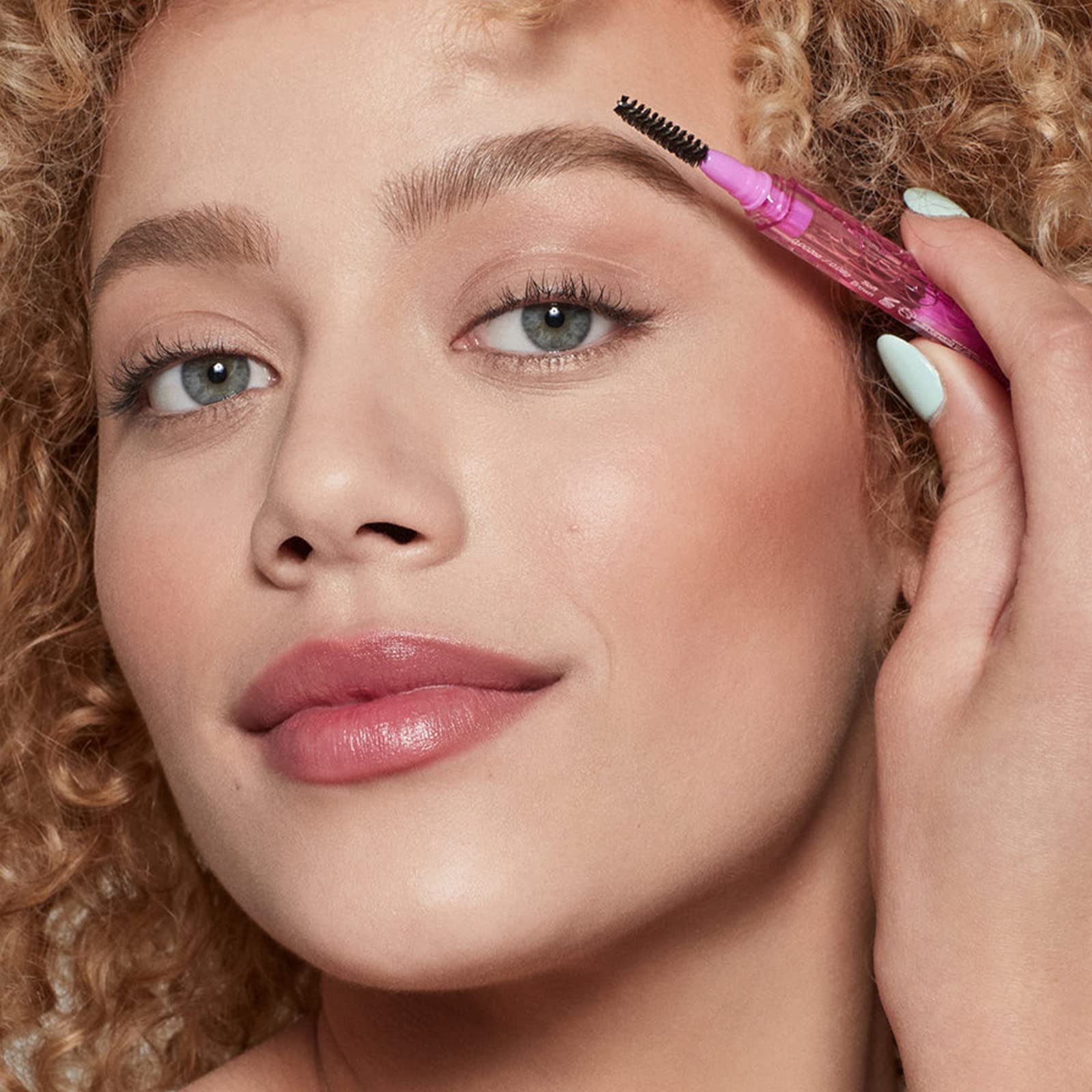 Kosas Brow Pop with castor oil benefits for nourished brow appearance.