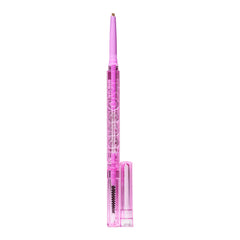 Kosas Brow Pop dual-action pencil closeup showing versatile fill and stroke capability.